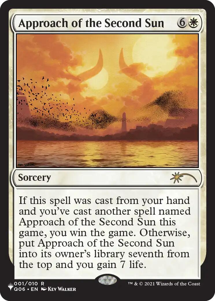 Approach of the Second Sun (Q06) [The List] | Devastation Store