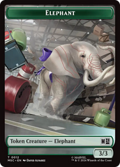 Angel // Elephant Double-Sided Token [Marvel Super Heroes Commander Tokens] | Devastation Store