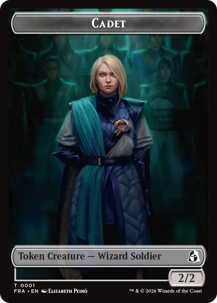 Cadet // Map Double-Sided Token [Reality Fracture Commander Tokens] | Devastation Store