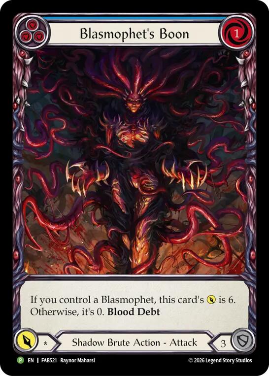 Blasmophet's Boon [FAB521] (Promo)  Rainbow Foil | Devastation Store