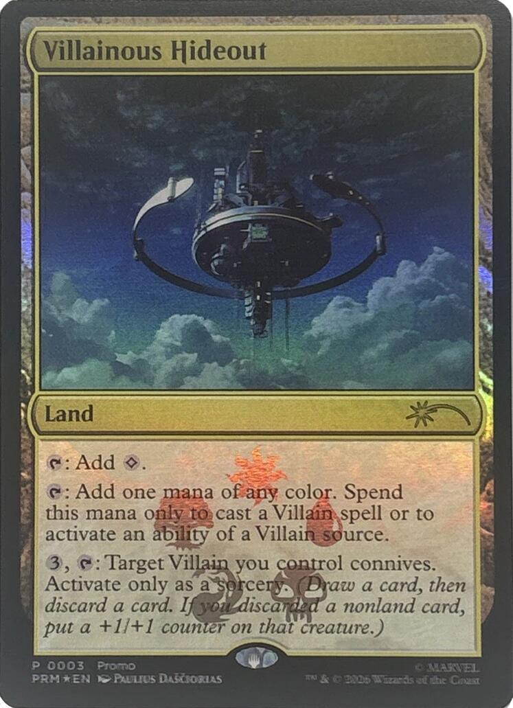 Villainous Hideout [Marvel Super Heroes Promos] | Devastation Store