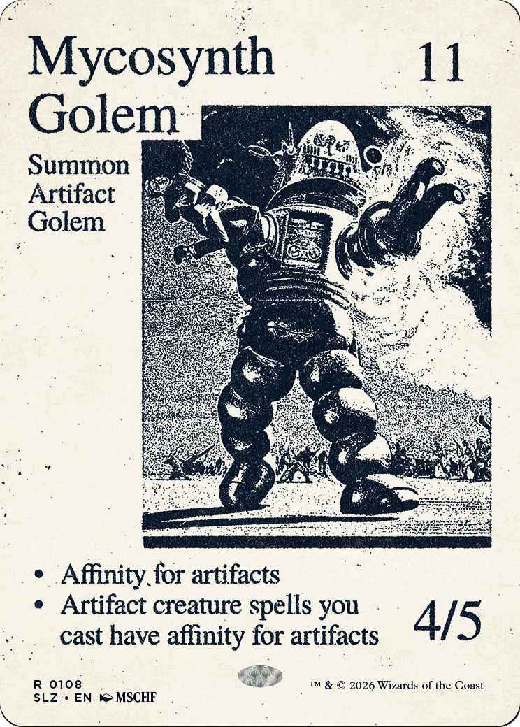 Mycosynth Golem (0108) [Secret Lair x MSCHF: The Zeta Set] | Devastation Store