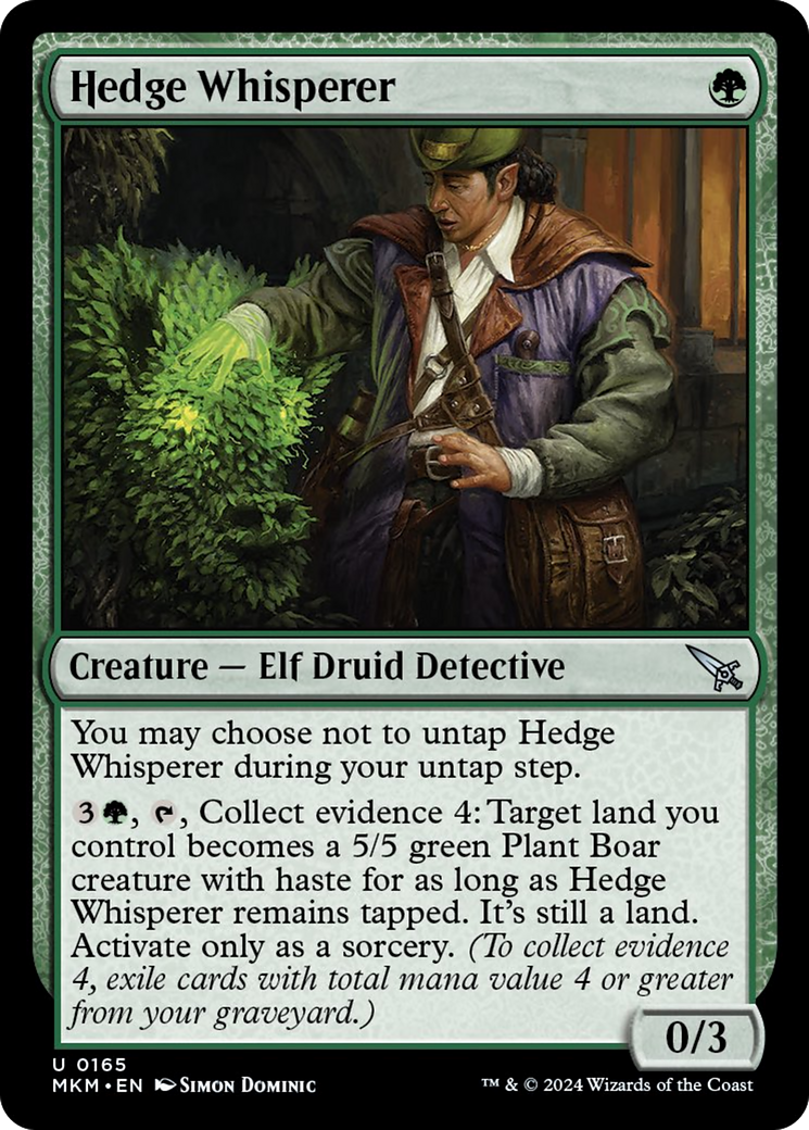 Hedge Whisperer [Murders at Karlov Manor] | Devastation Store