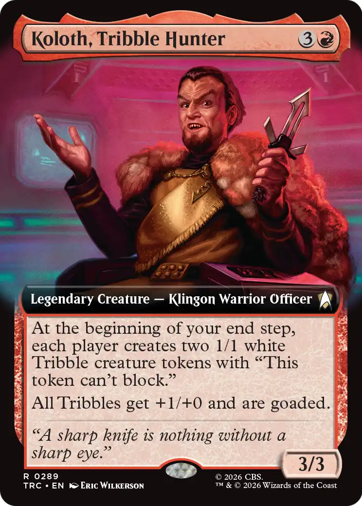 Koloth, Tribble Hunter (Extended Art) [Star Trek] | Devastation Store