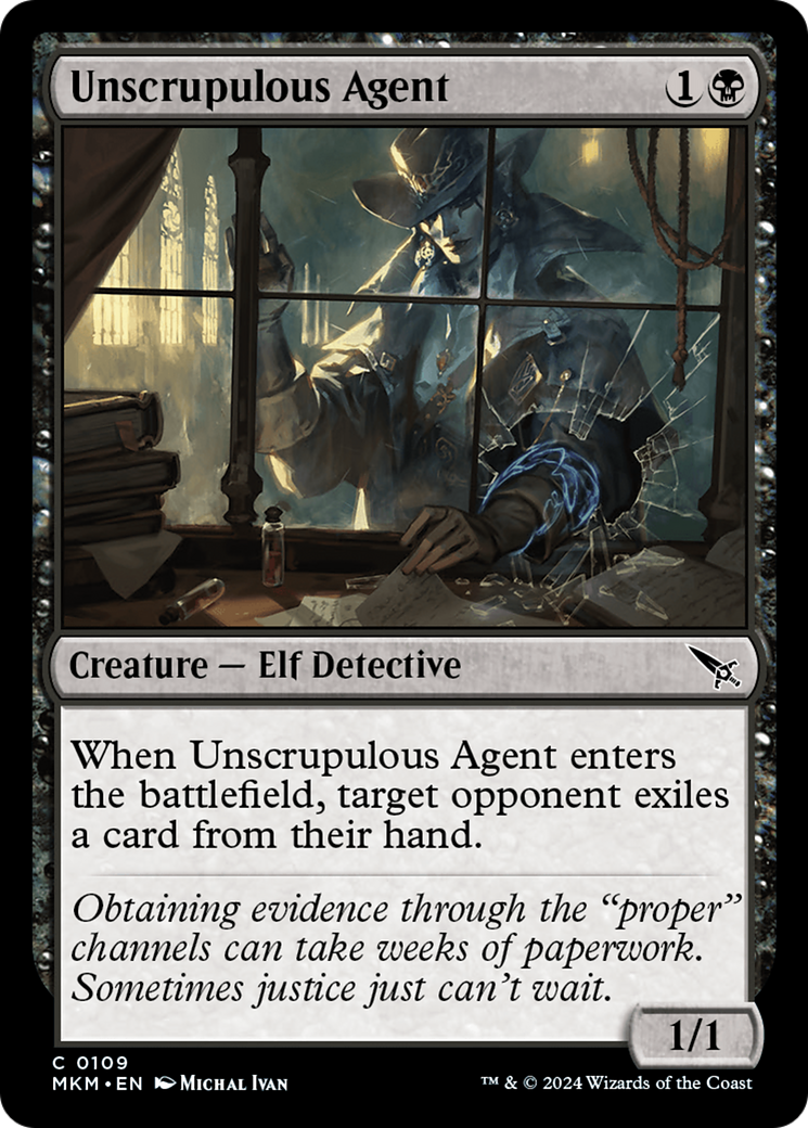 Unscrupulous Agent [Murders at Karlov Manor] | Devastation Store