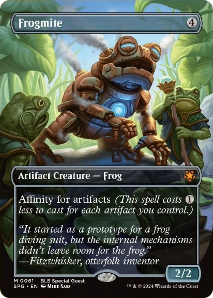 Frogmite (Borderless) [Bloomburrow Special Guests] | Devastation Store