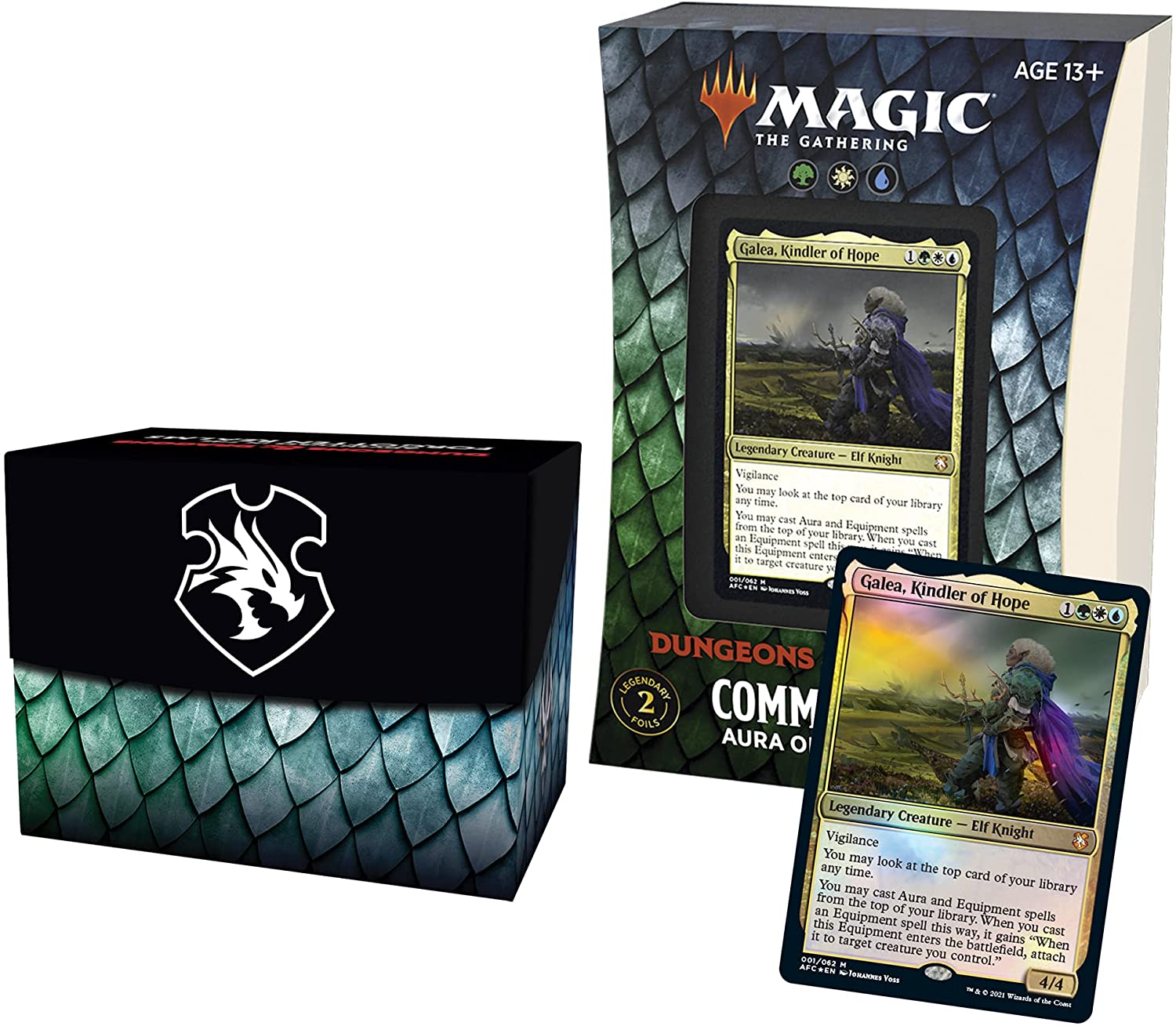 Dungeons & Dragons: Adventures in the Forgotten Realms - Commander Deck (Aura of Courage) | Devastation Store