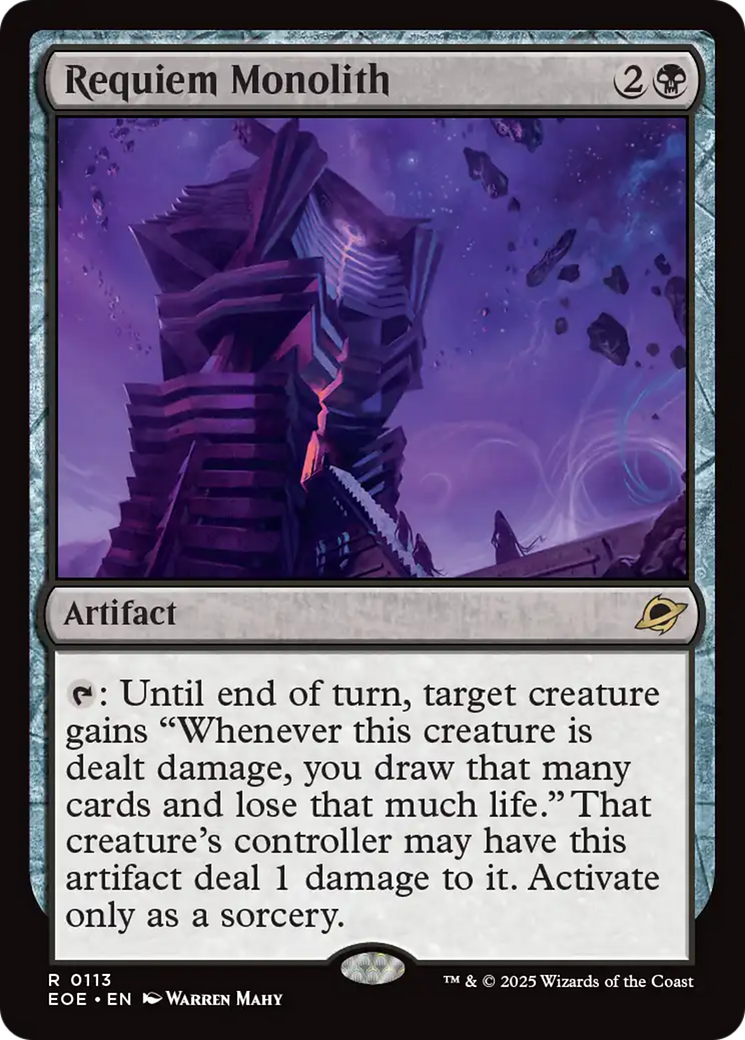 Requiem Monolith [Edge of Eternities] | Devastation Store