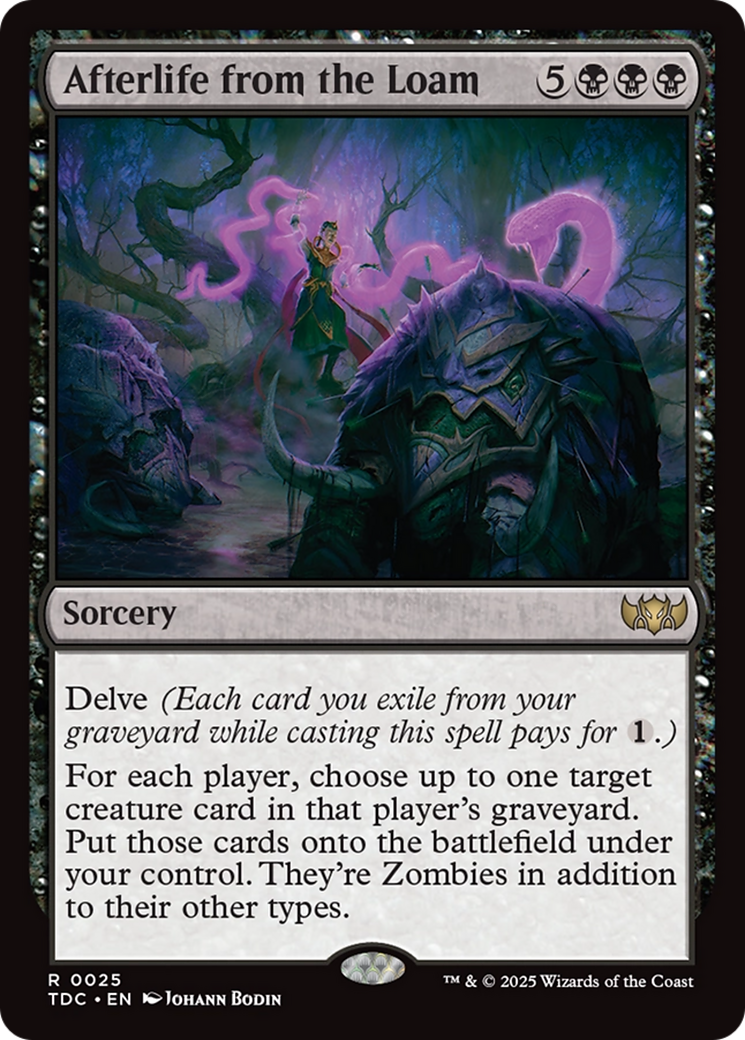 Afterlife from the Loam [Tarkir: Dragonstorm Commander] | Devastation Store