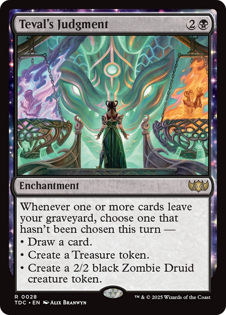 Teval's Judgment [Tarkir: Dragonstorm Commander] | Devastation Store
