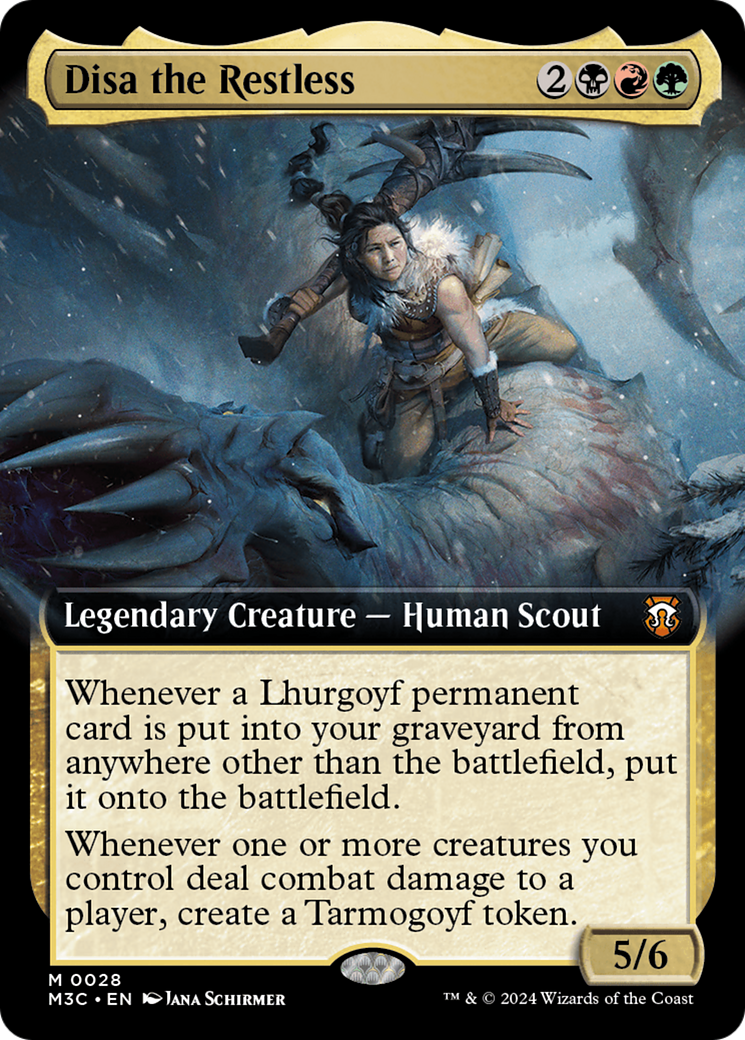 Disa the Restless (Extended Art) [Modern Horizons 3 Commander] | Devastation Store