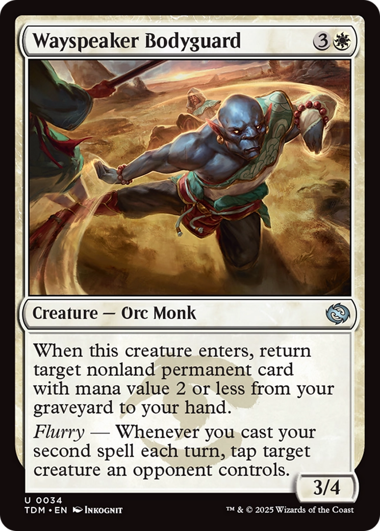 Wayspeaker Bodyguard [Tarkir: Dragonstorm] | Devastation Store