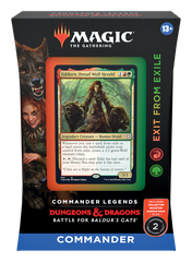 Commander Legends: Battle for Baldur's Gate - Commander Deck (Exit from Exile) | Devastation Store
