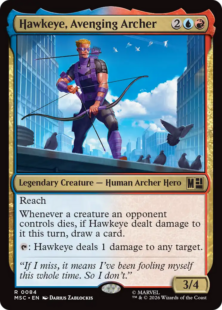 Hawkeye, Avenging Archer [Marvel Super Heroes Commander] | Devastation Store