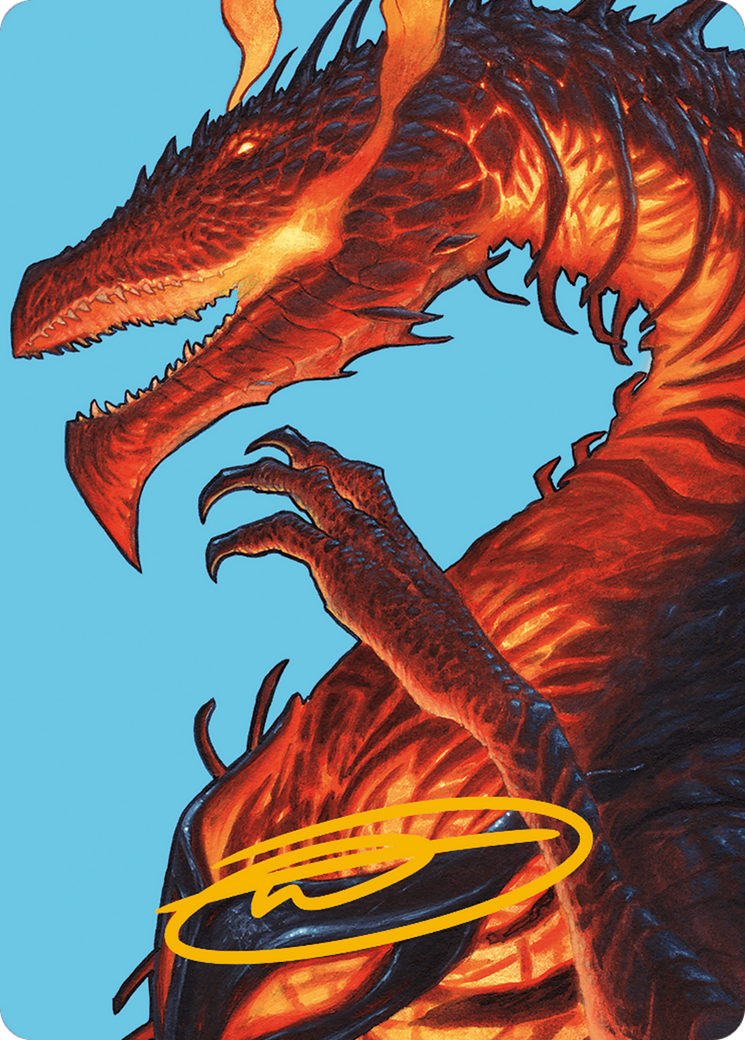 Herigast, Erupting Nullkite Art Card (Gold-Stamped Signature) [Modern Horizons 3 Art Series] | Devastation Store