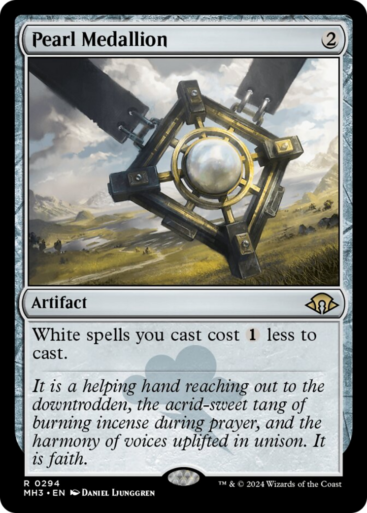 Pearl Medallion [Modern Horizons 3] | Devastation Store