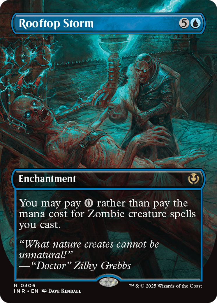 Rooftop Storm (Borderless) [Innistrad Remastered] | Devastation Store