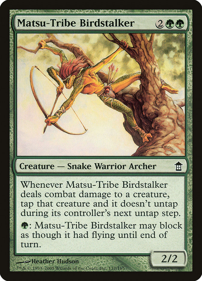 Matsu-Tribe Birdstalker [Saviors of Kamigawa] | Devastation Store