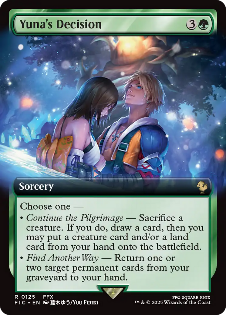 Yuna's Sending Staff - Staff of the Storyteller (Rainbow Foil) [Secret Lair Drop Series] | Devastation Store