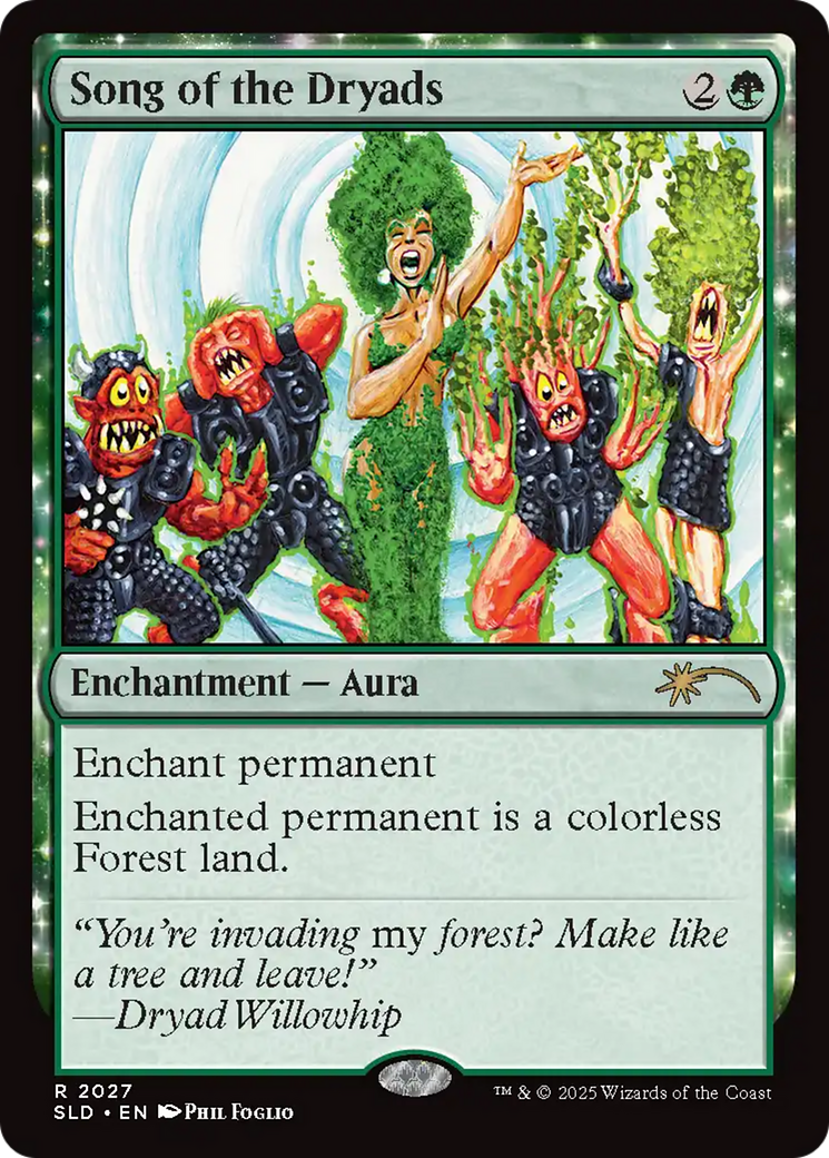Song of the Dryads (2027) [Secret Lair Drop Series] | Devastation Store