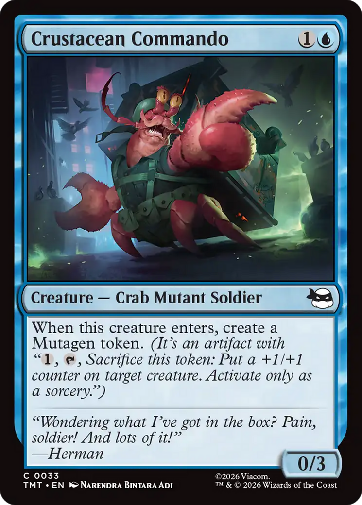 Crustacean Commando [Teenage Mutant Ninja Turtles] - Devastation Store | Devastation Store