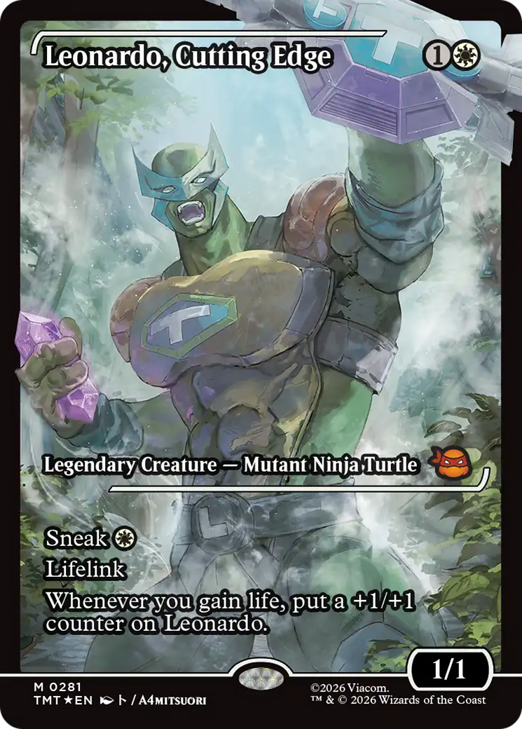 Leonardo, Cutting Edge (Showcase) [Teenage Mutant Ninja Turtles] | Devastation Store