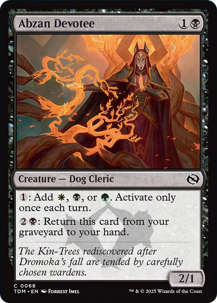 Abzan Devotee [Tarkir: Dragonstorm] | Devastation Store
