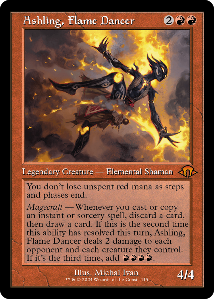 Ashling, Flame Dancer (Retro) [Modern Horizons 3] | Devastation Store