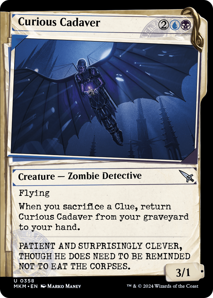 Curious Cadaver (Showcase) [Murders at Karlov Manor] | Devastation Store