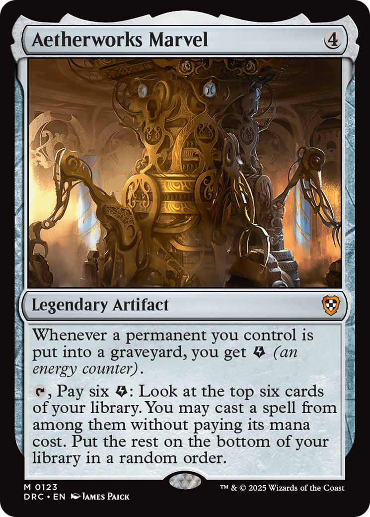 Aetherworks Marvel [Aetherdrift Commander] | Devastation Store
