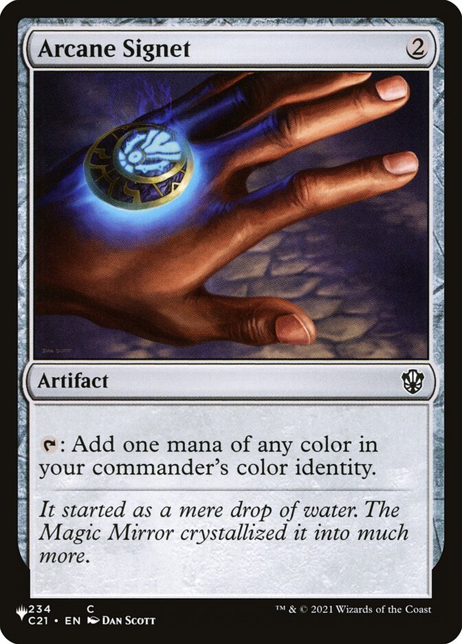 Arcane Signet [Secret Lair: Heads I Win, Tails You Lose] | Devastation Store