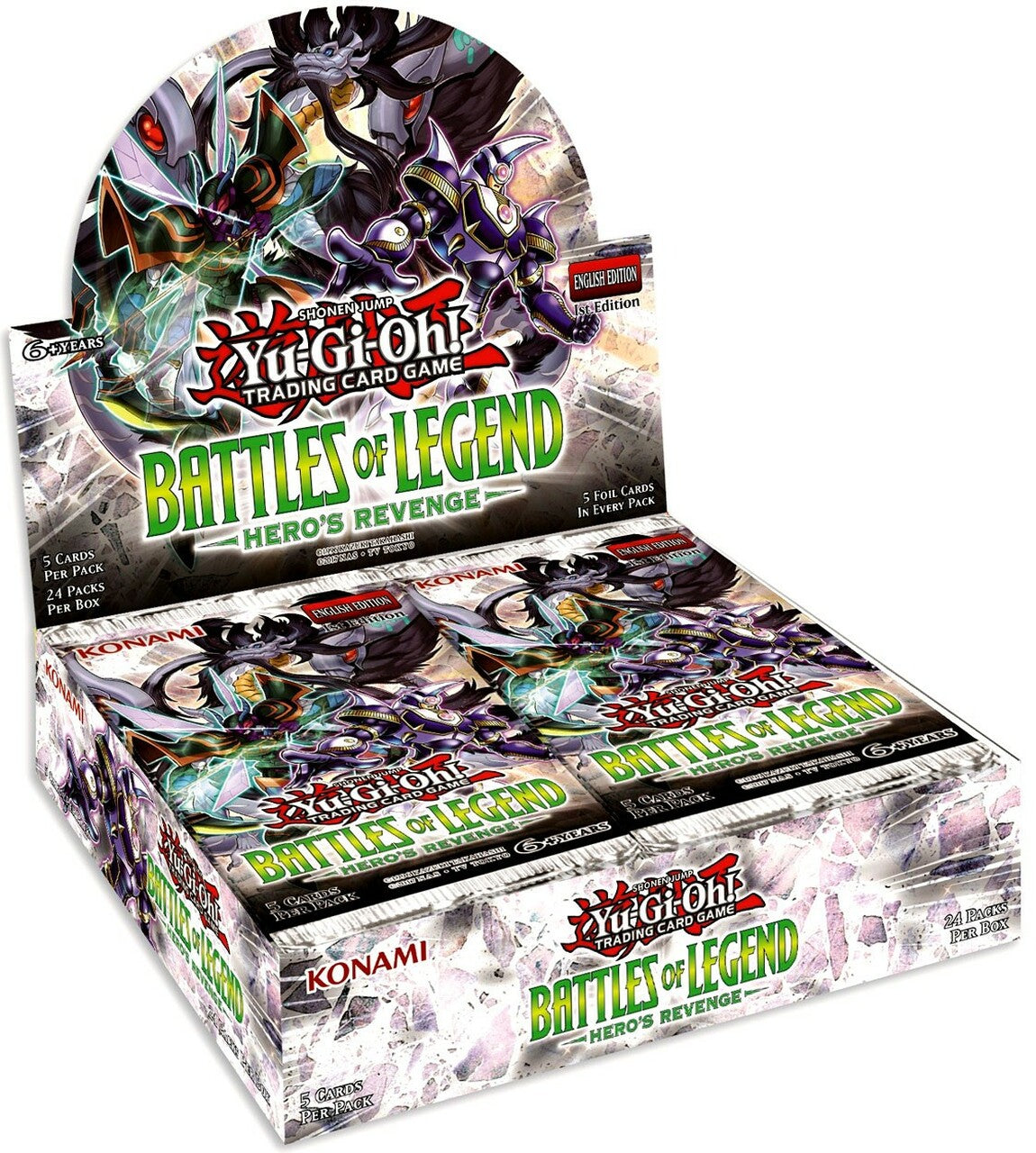 Battles of Legend: Hero's Revenge [UK Version] - Booster Box (1st Edition) | Devastation Store