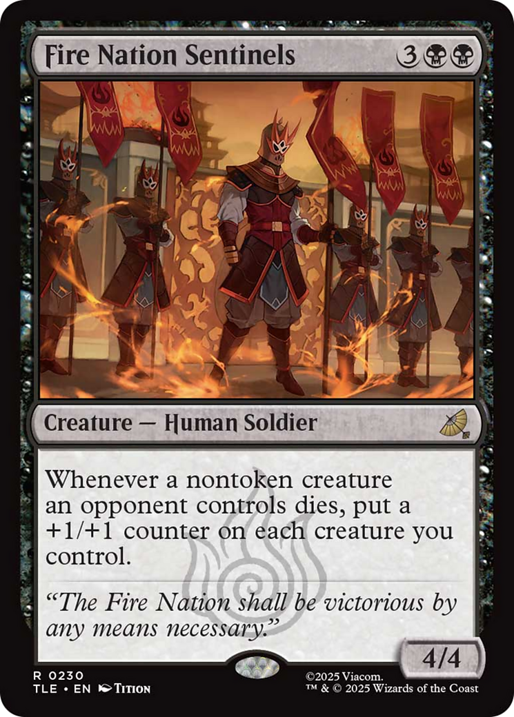 Fire Nation Sentinels [Avatar: The Last Airbender: Eternal-Legal] | Devastation Store