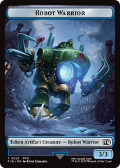 Emblem - Sephiroth, One-Winged Angel // Robot Warrior Double-Sided Token [FINAL FANTASY Tokens] | Devastation Store