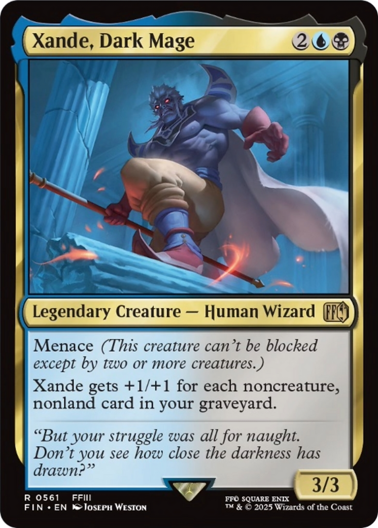 Xande, Dark Mage [FINAL FANTASY] | Devastation Store