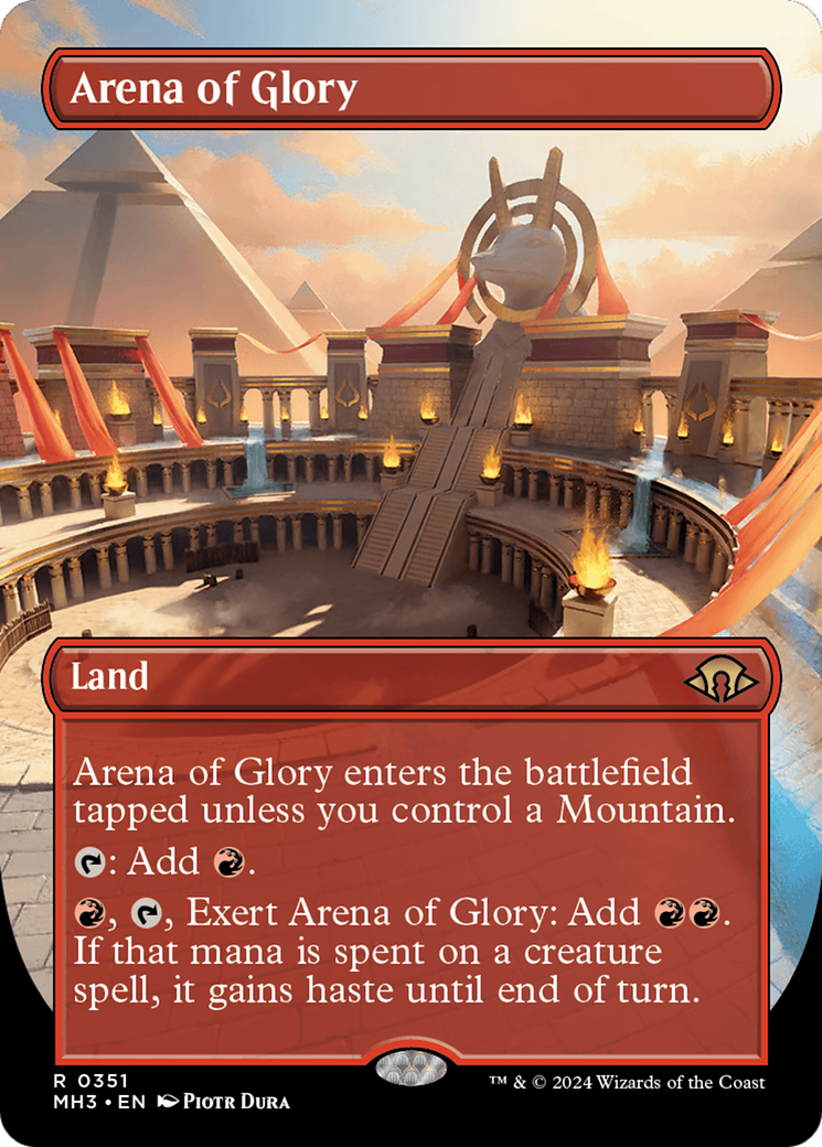 Arena of Glory (Borderless) [Modern Horizons 3] | Devastation Store
