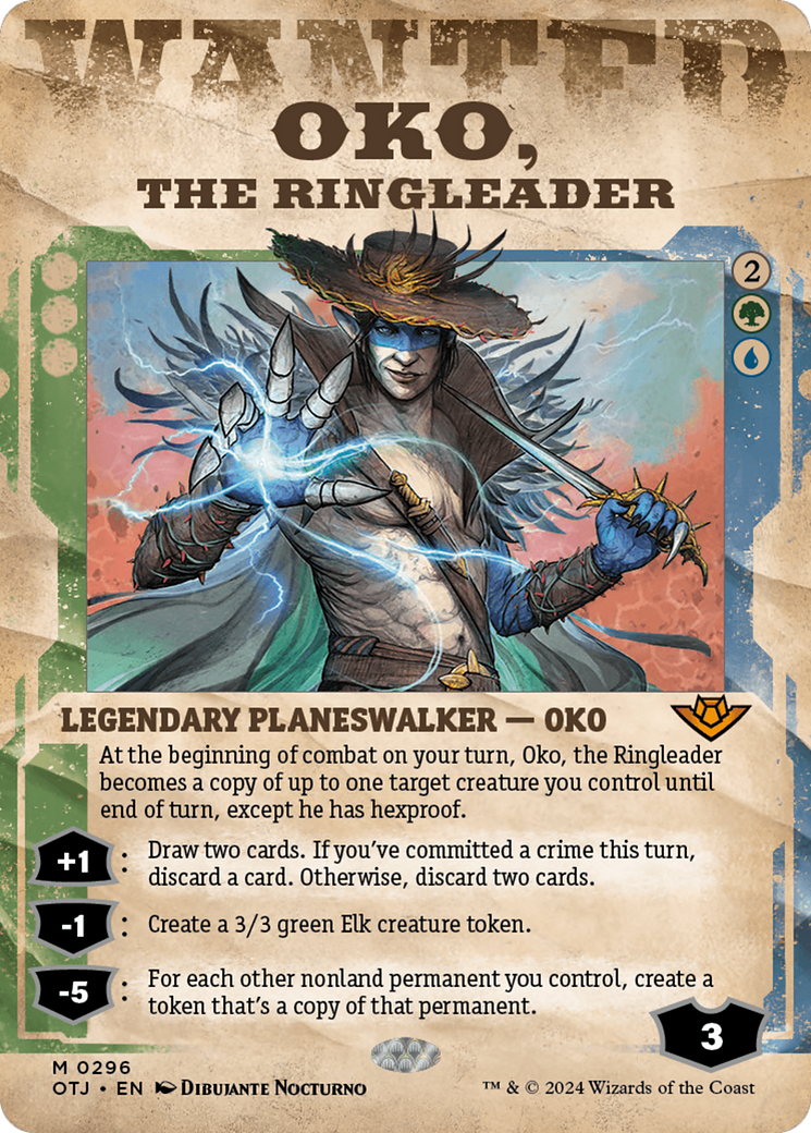 Oko, the Ringleader (Showcase) [Outlaws of Thunder Junction] | Devastation Store