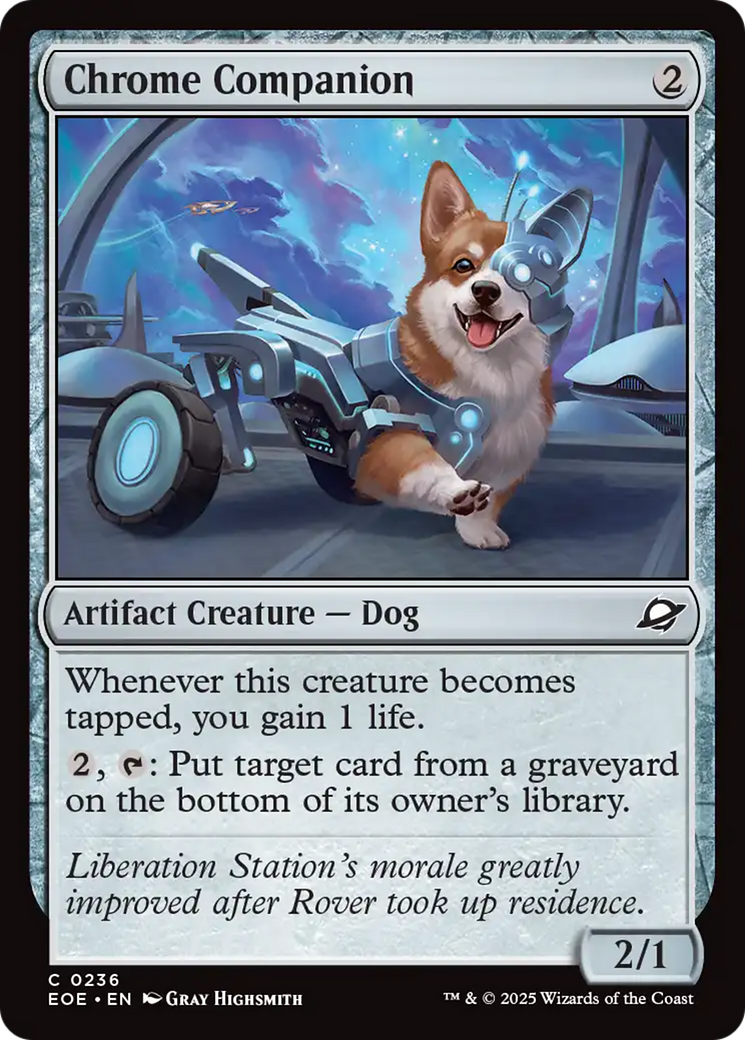 Chrome Companion [Edge of Eternities] | Devastation Store