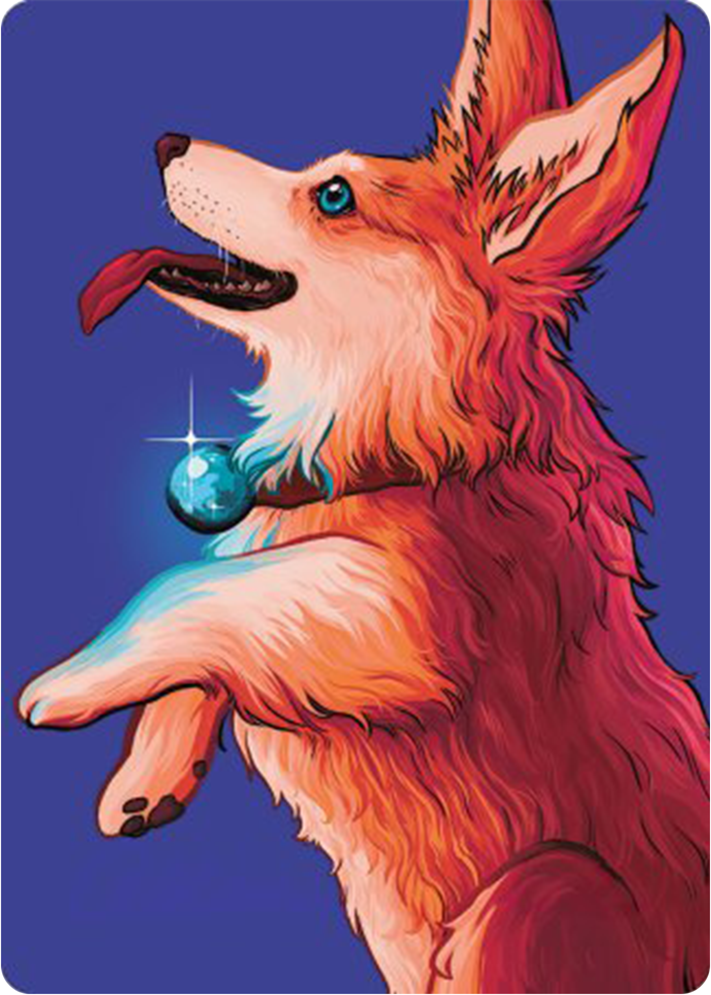 Phelia, Exuberant Shepherd Art Card [Modern Horizons 3 Art Series] | Devastation Store