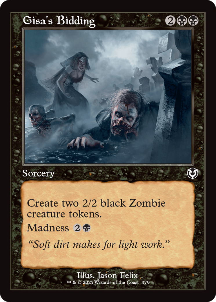 Gisa's Bidding (Retro Frame) [Innistrad Remastered] | Devastation Store