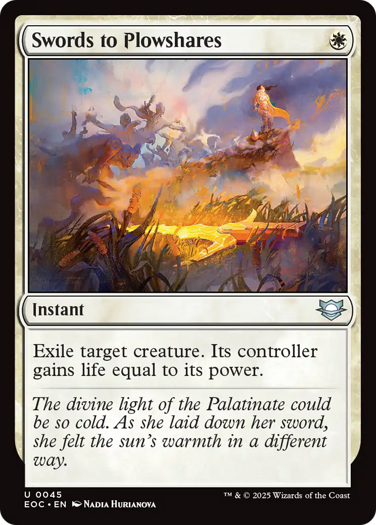Swords to Plowshares [Edge of Eternities Commander] | Devastation Store