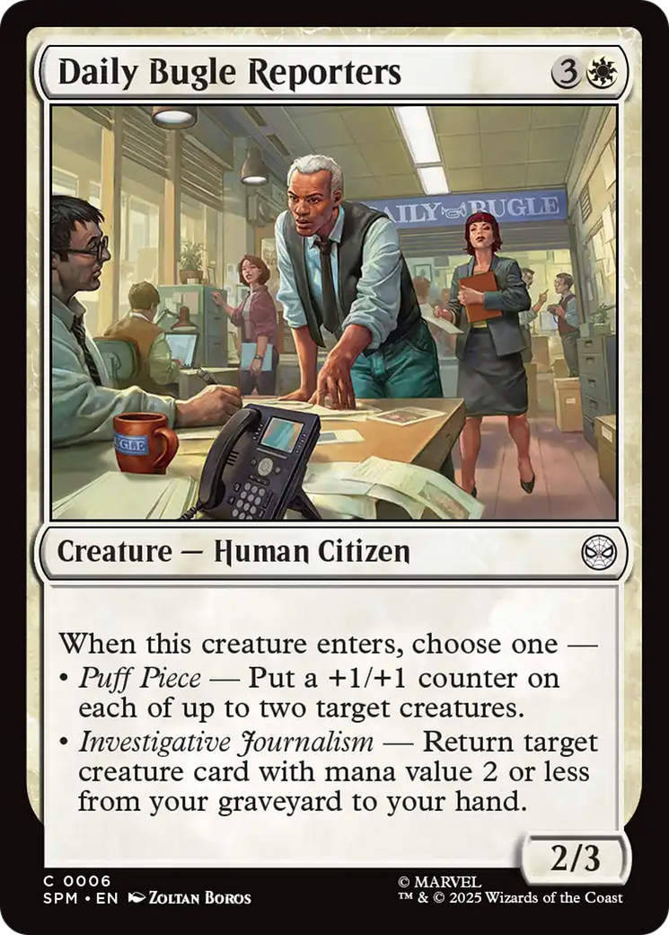 Daily Bugle Reporters [Marvel's Spider-Man] | Devastation Store