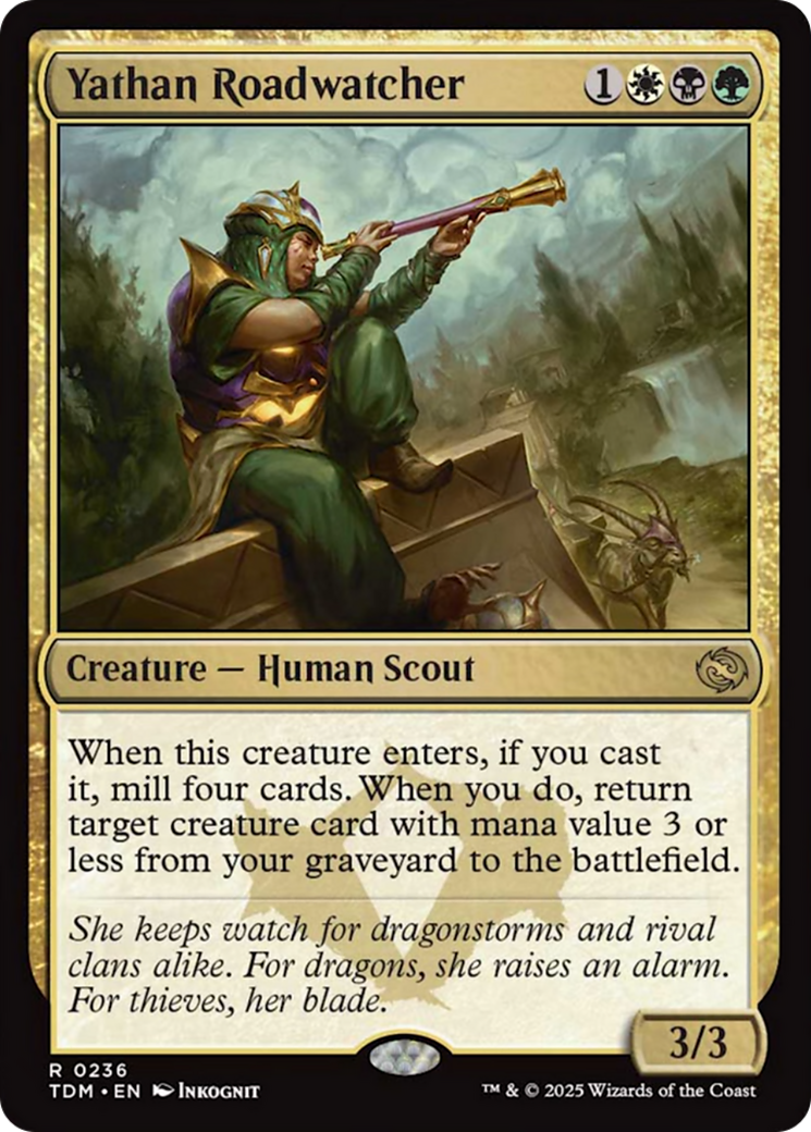 Yathan Roadwatcher [Tarkir: Dragonstorm] | Devastation Store