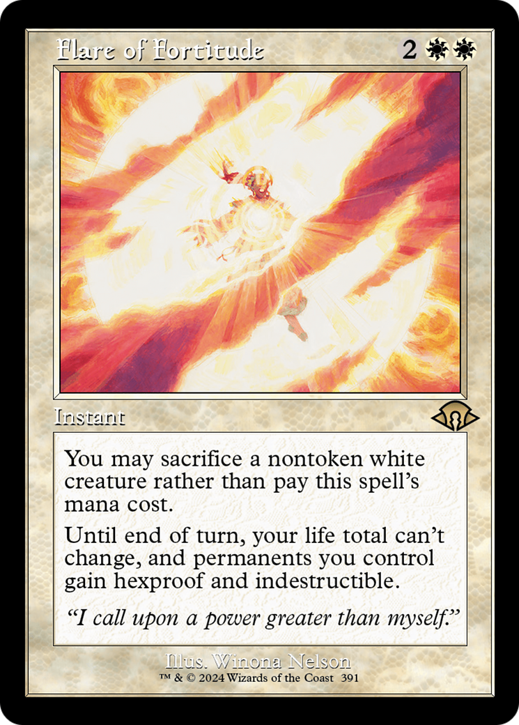Flare of Fortitude (Retro) [Modern Horizons 3] | Devastation Store