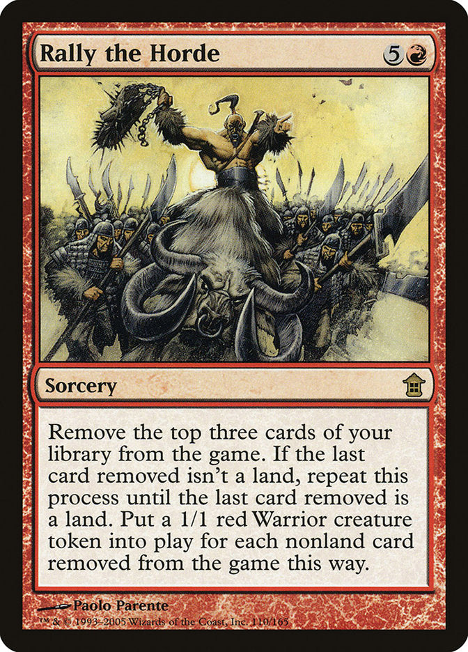 Rally the Horde [Saviors of Kamigawa] | Devastation Store