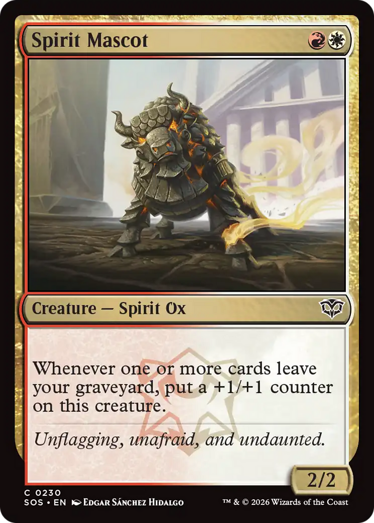 Spirit Mascot [Secrets of Strixhaven] | Devastation Store