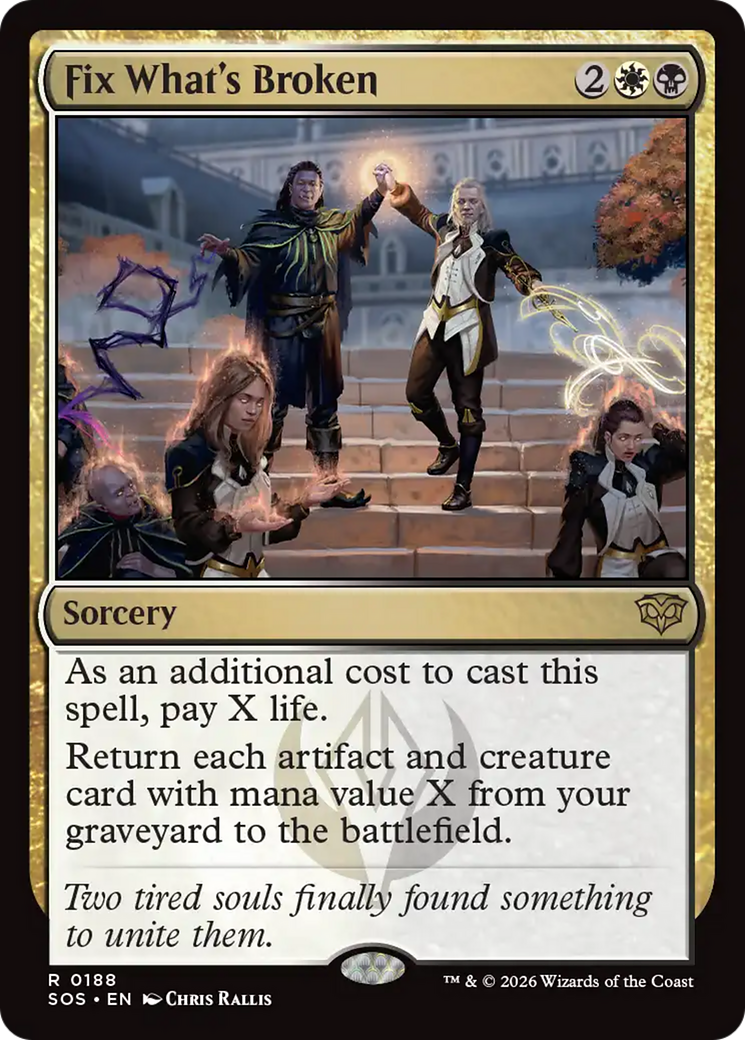 Fix What's Broken [Secrets of Strixhaven] | Devastation Store