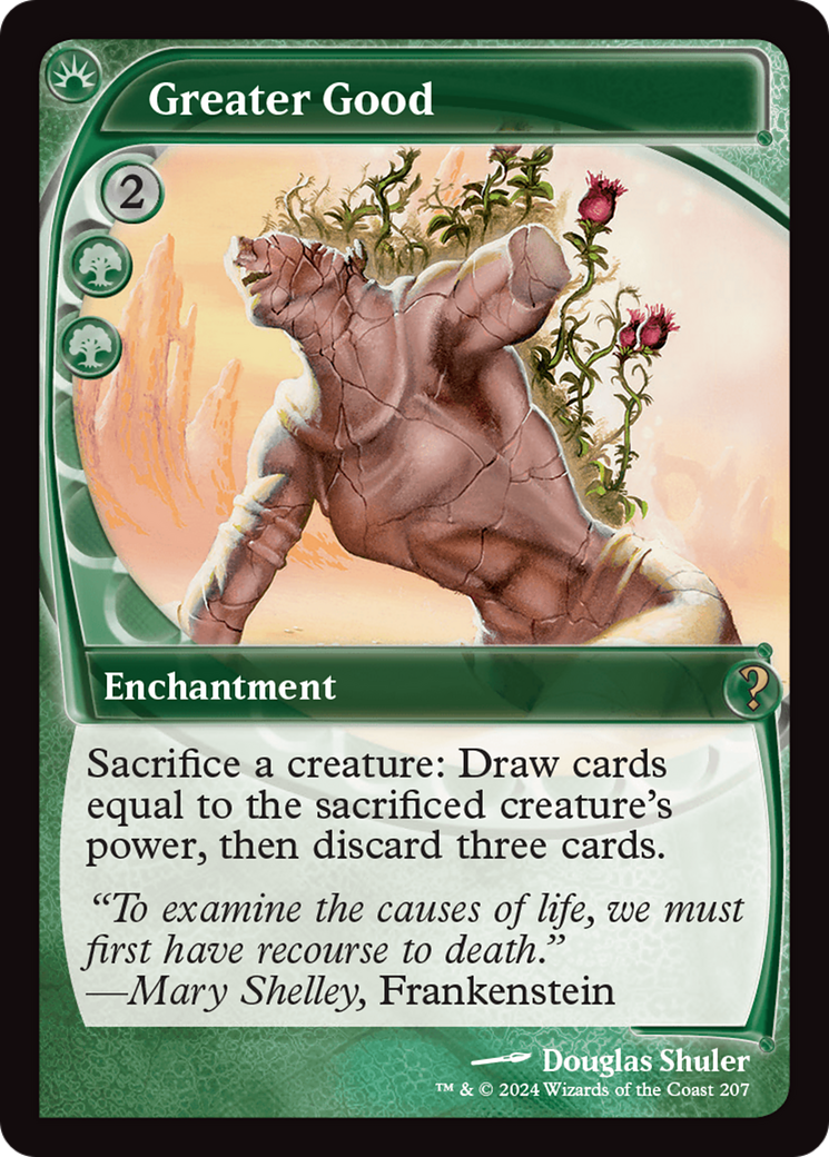 Greater Good (Future Sight) [Mystery Booster 2] | Devastation Store