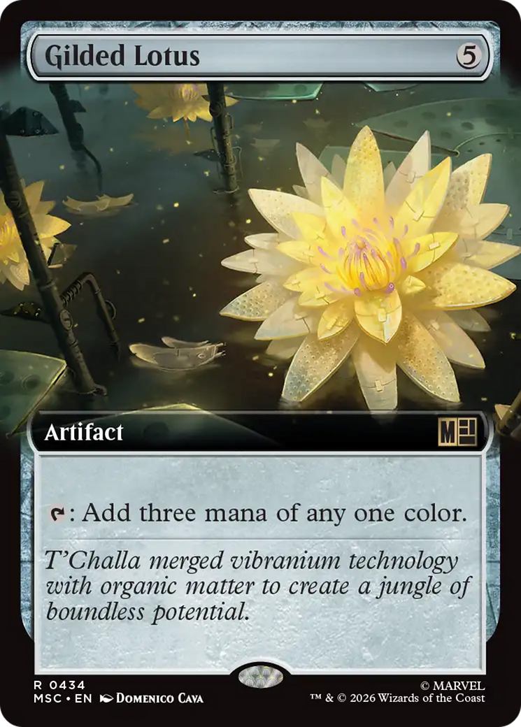 Gilded Lotus (Extended Art) [Marvel Super Heroes Commander] | Devastation Store