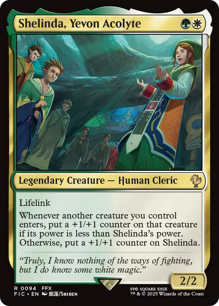 Shelinda, Yevon Acolyte [FINAL FANTASY Commander] | Devastation Store
